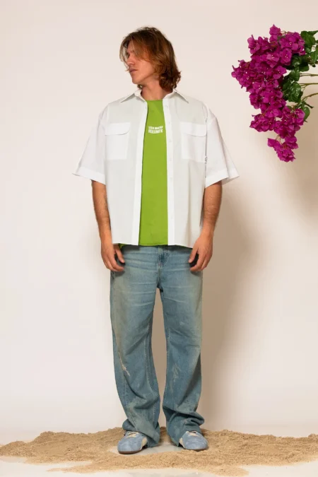 Cotton Poplin Shirt with Pockets 2682007