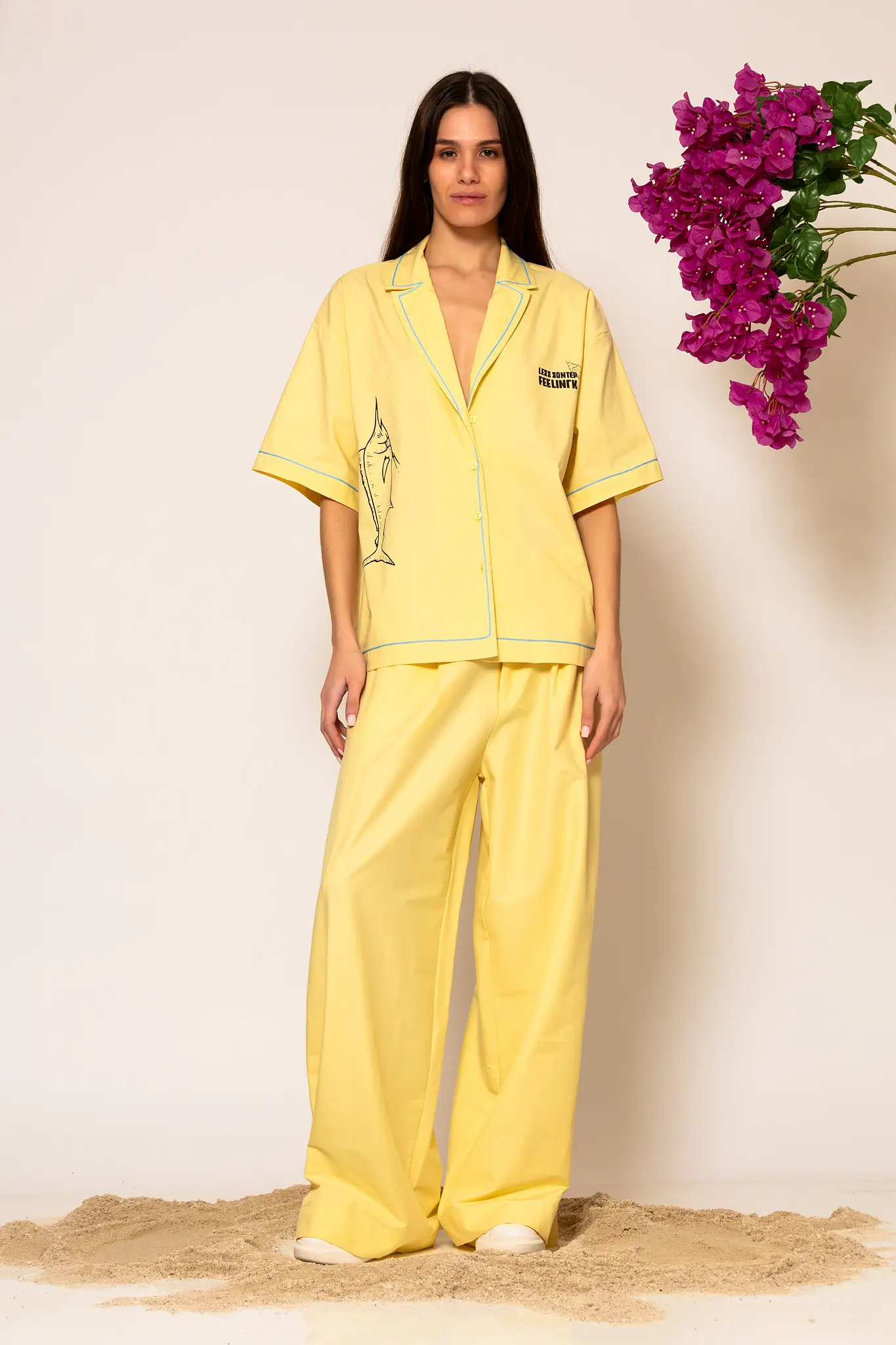 2683013-89-playsuit (6) Wide leg pleated pants - Image 1