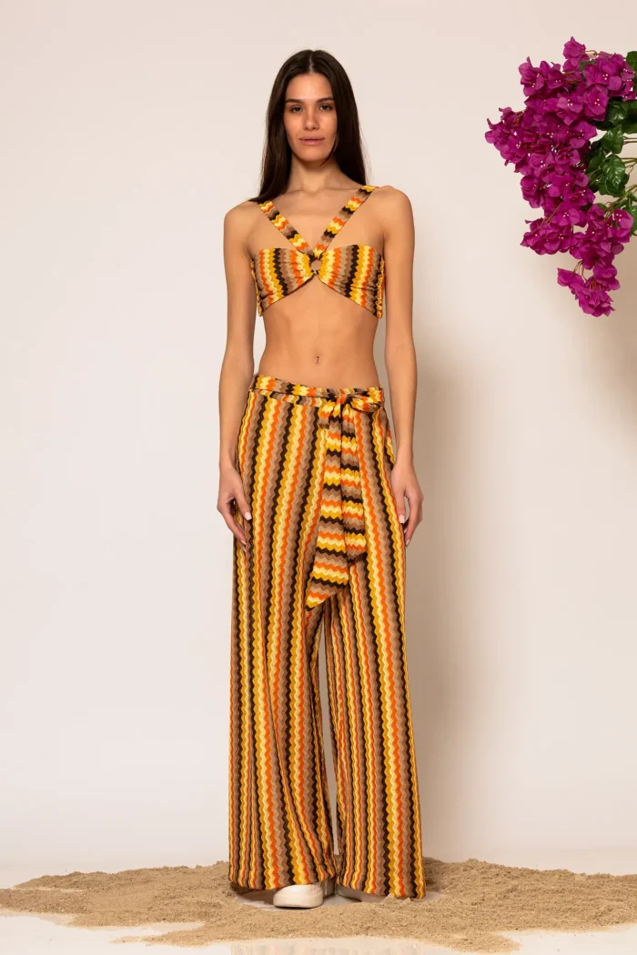 Less Sonder Feeling Crochet Knit Pants 2683019