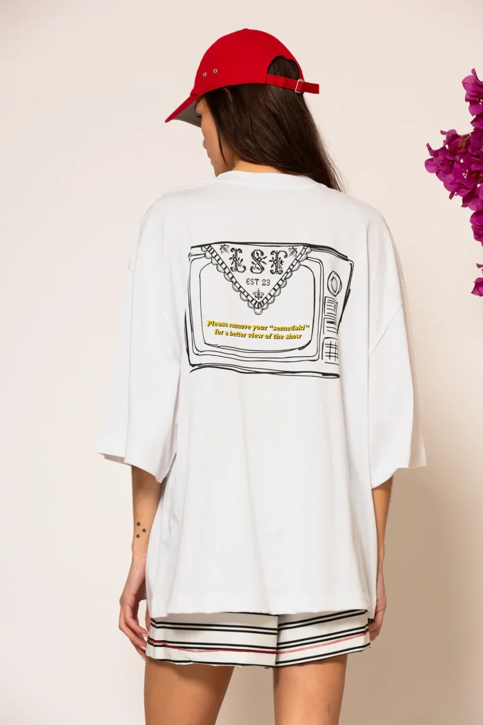 Loose fit T-shirt with print