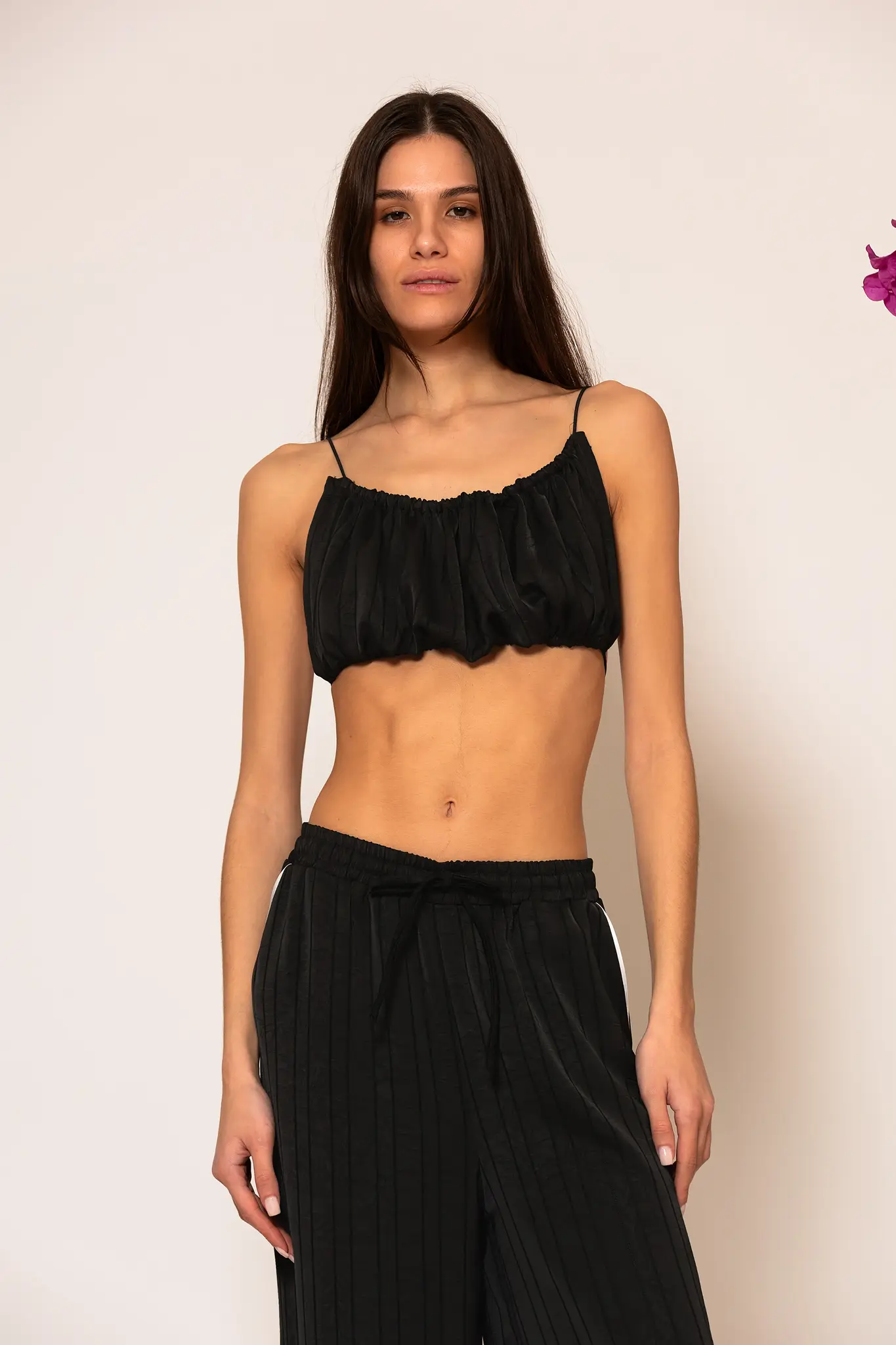 2688001-59-bustier (3) Crop satin print top with open back - Image 1