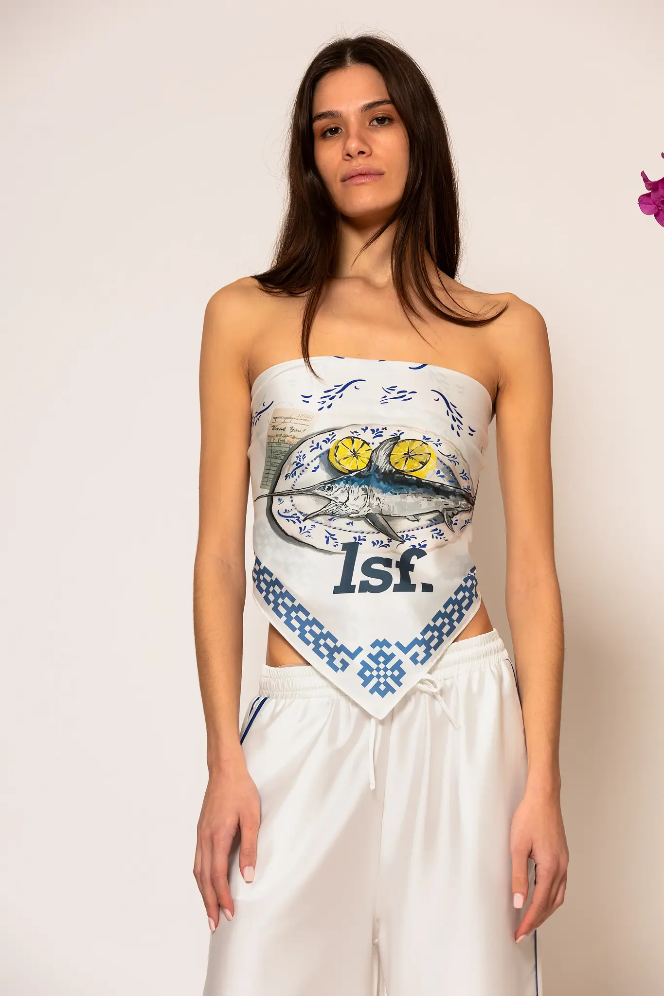 2689006-39-scarf (5) Kamaki Satin Print Scarf - Image 1